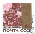 Stamps : Europe : Russia :  20 anirversario IIGM