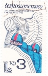 Stamps Czechoslovakia -  OLIMPIADA LAKE PLACE´80