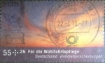 Stamps Germany -  Scott#B1014 , intercambio 2,25 usd. , 55+25 cents. , 2009