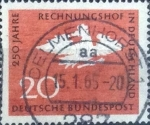 Stamps Germany -  Scott#900 , intercambio 0,20  usd. , 20 cents. , 1964