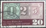 Sellos de Europa - Alemania -  Scott#933 , intercambio 0,20  usd. , 20 cents. , 1965