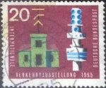 Stamps Germany -  Scott#922 , intercambio 0,20  usd. , 20 cents. , 1965