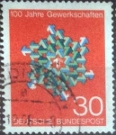 Stamps Germany -  Scott#991 , intercambio 0,20  usd. , 30 cents. , 1968