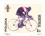 Stamps Poland -  OLIMPIADA MONTREAL'76