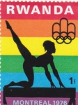 Stamps Rwanda -  OLIMPIADA MONTREAL'76