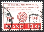 Stamps : Europe : Iceland :  150th  ANIVERSARIO  DE  LA  SOCIEDAD  LITERARIA  ISLANDESA