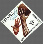Stamps : Europe : Spain :  2851 - Deportes - Campeonato Mundial de Baloncesto