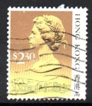 Stamps Hong Kong -  REINA  ELIZABETH  II