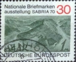 Sellos de Europa - Alemania -  Scott#1017 , intercambio 0,20 usd. , 30 cents. , 1970