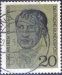 Sellos de Europa - Alemania -  Scott#1015 , intercambio 0,20 usd. , 20 cents. , 1970