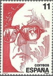 Stamps : Europe : Spain :  2854 - Personajes - Salvador Espríu (1915-1985)