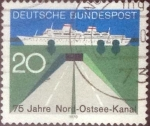 Sellos de Europa - Alemania -  Scott#1021 , intercambio 0,20 usd. , 20 cents. , 1970