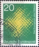 Stamps Germany -  Scott#1045 , intercambio 0,20 usd. , 20 cents. , 1970