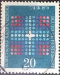 Stamps Germany -  Scott#1046 , intercambio 0,30 usd. , 20 cents. , 1970