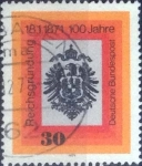 Stamps Germany -  Scott#1052 , intercambio 0,20 usd. , 30 cents. , 1971