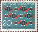 Sellos de Europa - Alemania -  Scott#1054 , intercambio 0,20 usd. , 20 cents. , 1971