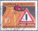 Sellos de Europa - Alemania -  Scott#1060 , intercambio 0,20 usd. , 10 cents. , 1971