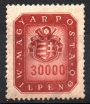 Stamps Hungary -  BRAZOS  Y  BOCINA