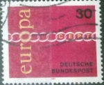 Sellos de Europa - Alemania -  Scott#1065 , intercambio 0,20 usd. , 30 cents. , 1971
