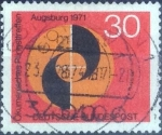 Sellos de Europa - Alemania -  Scott#1071 , intercambio 0,20 usd. , 30 cents. , 1971