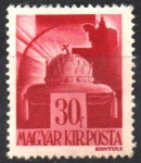 Stamps Hungary -  CORONA  DE  SAN  ESTEBAN