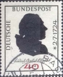 Sellos de Europa - Alemania -  Scott#1143 , intercambio 0,20 usd. , 40 cents. , 1974