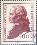 Stamps Germany -  Scott#1144 , intercambio 0,30 usd. , 60 cents. , 1974