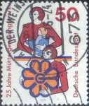 Sellos de Europa - Alemania -  Scott#1154 , intercambio 0,20 usd. , 50 cents. , 1975