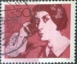 Stamps Germany -  Scott#1157 , intercambio 0,20 usd. , 50 cents. , 1975