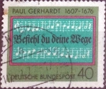 Sellos de Europa - Alemania -  Scott#1215 , intercambio 0,20 usd. , 40 cents. , 1976