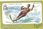 Stamps : America : Antigua_and_Barbuda :  ESQUÍ ACUATICO