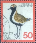 Stamps Germany -  Scott#1222 , m4b intercambio 0,20 usd. , 50 cents. , 1976