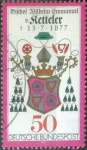 Stamps Germany -  Scott#1255 , intercambio 0,20 usd. , 50 cents. , 1977