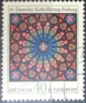 Stamps Germany -  Scott#1278 , m4b intercambio 0,20 usd. , 40 cents. , 1978