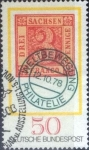 Stamps Germany -  Scott#1282 , m4b intercambio 0,20 usd. , 50 cents. , 1978