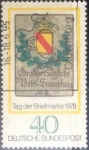 Stamps Germany -  Scott#1281 , intercambio 0,20 usd. , 40 cents. , 1978