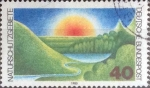 Stamps Germany -  Scott#1331 , intercambio 0,20 usd. , 40 cents. , 1980