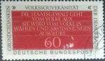 Stamps Germany -  Scott#1360 , intercambio 0,20 usd. , 60 cents. , 1981