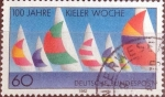 Stamps Germany -  Scott#1374 , intercambio 0,20 usd. , 60 cents. , 1982