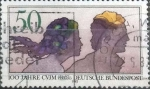 Stamps Germany -  Scott#1375 , intercambio 0,20 usd. , 50 cents. , 1982
