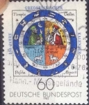 Stamps Germany -  Scott#1383 , intercambio 0,20 usd. , 60 cents. , 1982