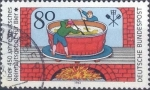 Sellos del Mundo : Europa : Alemania : Scott#1396 , intercambio 0,30 usd. , 80 cents. , 1983