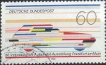 Stamps Germany -  Scott#1399 , intercambio 0,20 usd. , 60 cents. , 1983