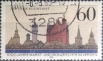 Stamps Germany -  Scott#1436 , intercambio 0,20 usd. , 60 cents. , 1985