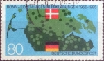 Stamps Germany -  Scott#1437 , intercambio 0,30 usd. , 80 cents. , 1985