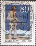 Sellos de Europa - Alemania -  Scott#1502 , intercambipo 0,30 usd. , 80 cents. , 1987