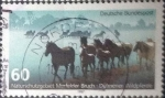 Stamps Germany -  Scott#1512 , intercambio 0,30 usd. , 60 cents. , 1987