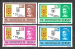 Stamps United Kingdom -  22-25 - Inaguración del Servicio Postal Independiente
