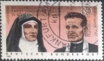 Stamps Germany -  Scott#1547 , intercambio 0,30 usd. , 80 cents. , 1988