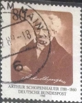 Sellos de Europa - Alemania -  Scott#1549 , intercambio 0,30 usd. , 80 cents. , 1988